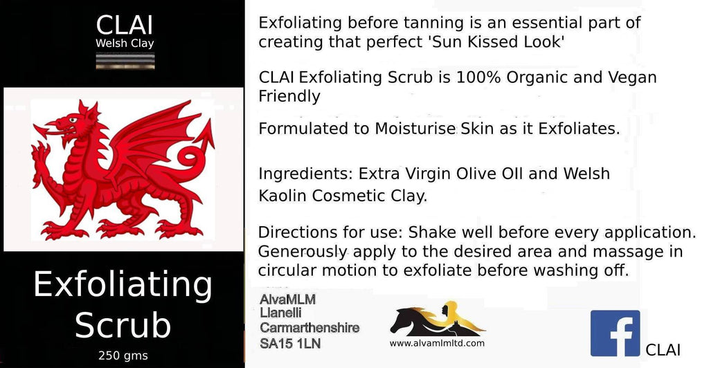 CLAI Exfoliating Scrub 250ml image 1