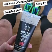 Draig Balm – Welsh Clay Hot Muscle & Joint Rub by CLAI