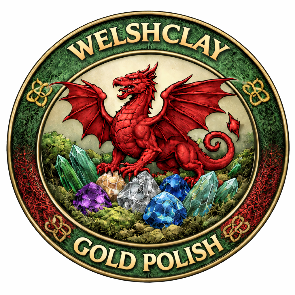 WelshClay Gold Polish 90gms, gold, polish, clean, shine, gleam.
