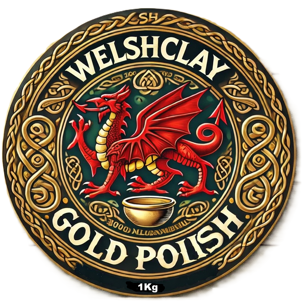 WelshClay Gold Polish 1Kg gold, polish, clean, shine, gleam.